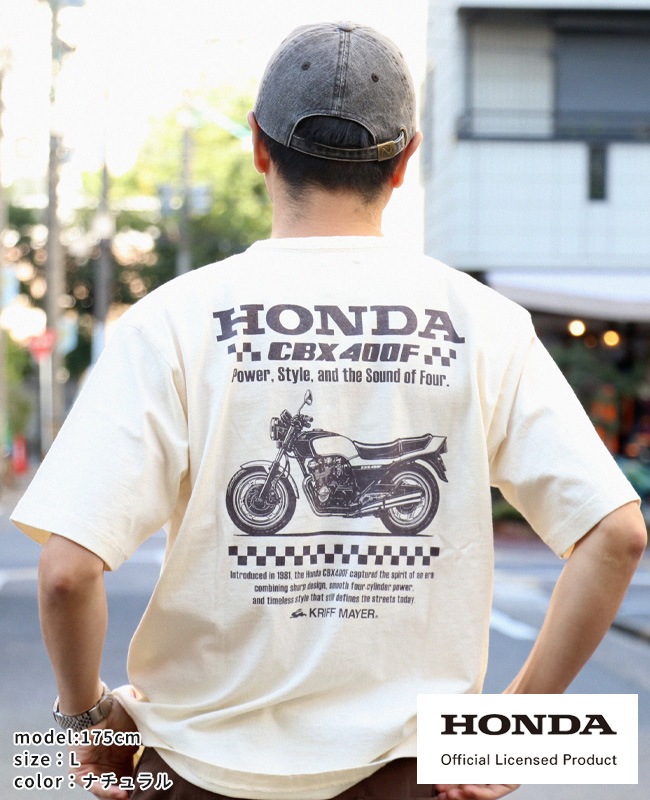 クリフメイヤー[公式] HONDAコラボT(CBX400F) MENS 2557201