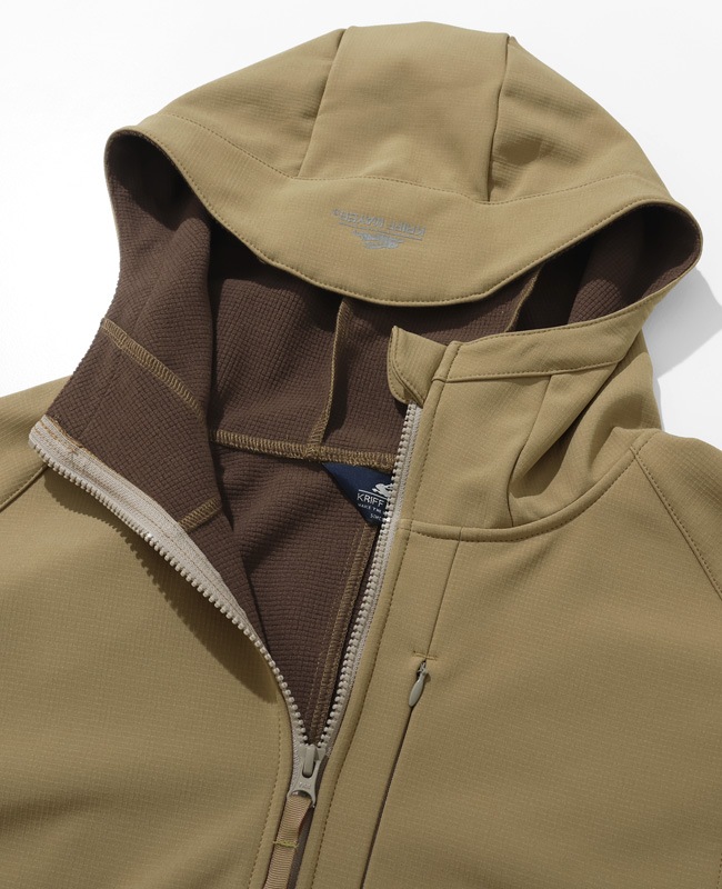 クリフメイヤー[公式] 撥水ストレッチボンディングフードジャケット MENS 2612803