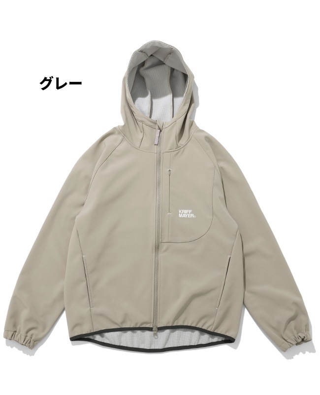 クリフメイヤー[公式] 撥水ストレッチボンディングフードジャケット MENS 2612803