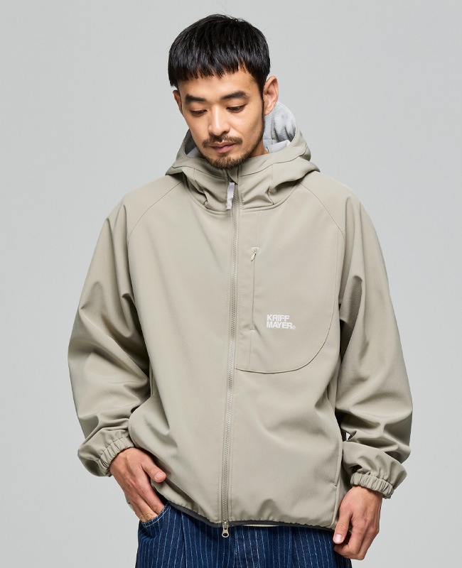 クリフメイヤー[公式] 撥水ストレッチボンディングフードジャケット MENS 2612803