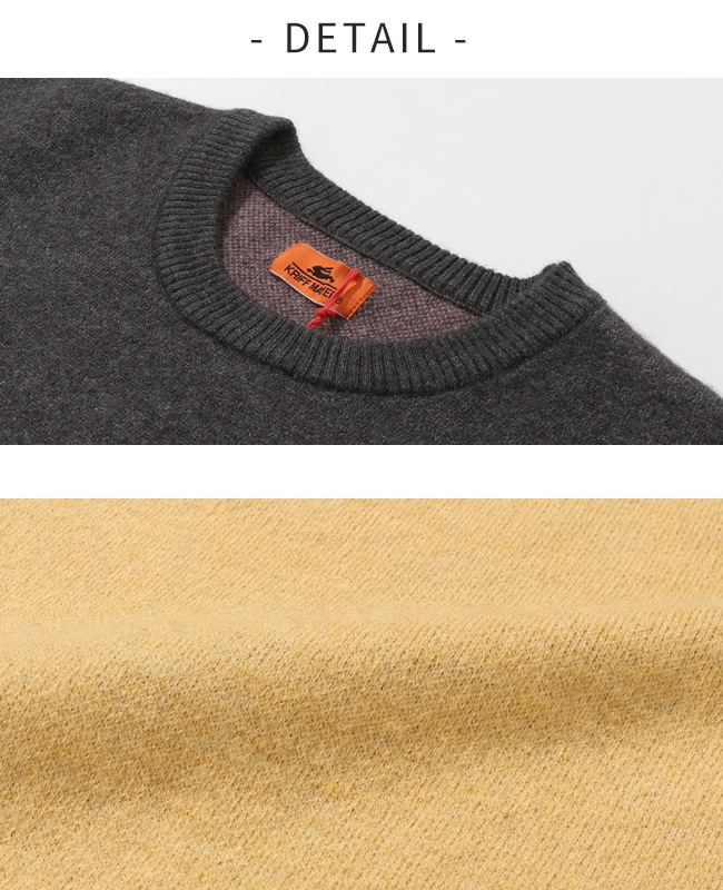 クリフメイヤー[公式] もちのびニット(犬派!?猫派!?) LADYS W2523114