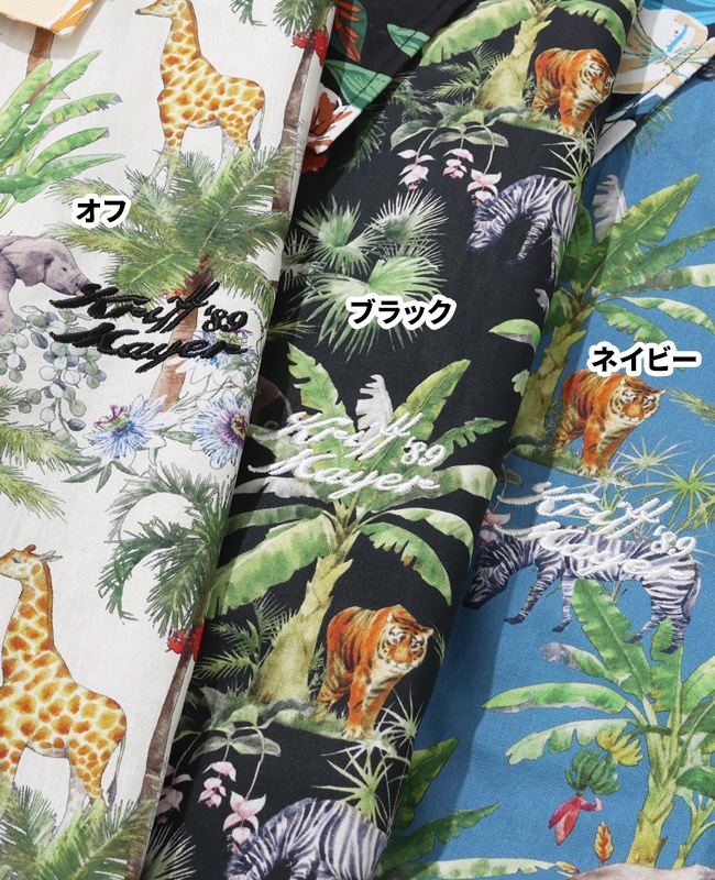 クリフメイヤー[公式] ツギハギアロハシャツ MENS 2445101