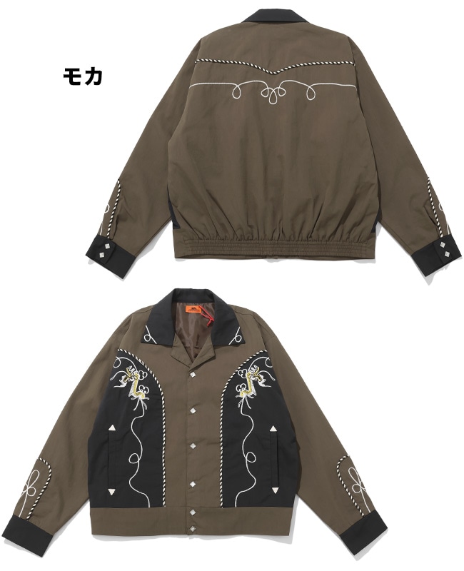 クリフメイヤー[公式] スーベニア刺繍ウエスタンジャケット MENS 2535102