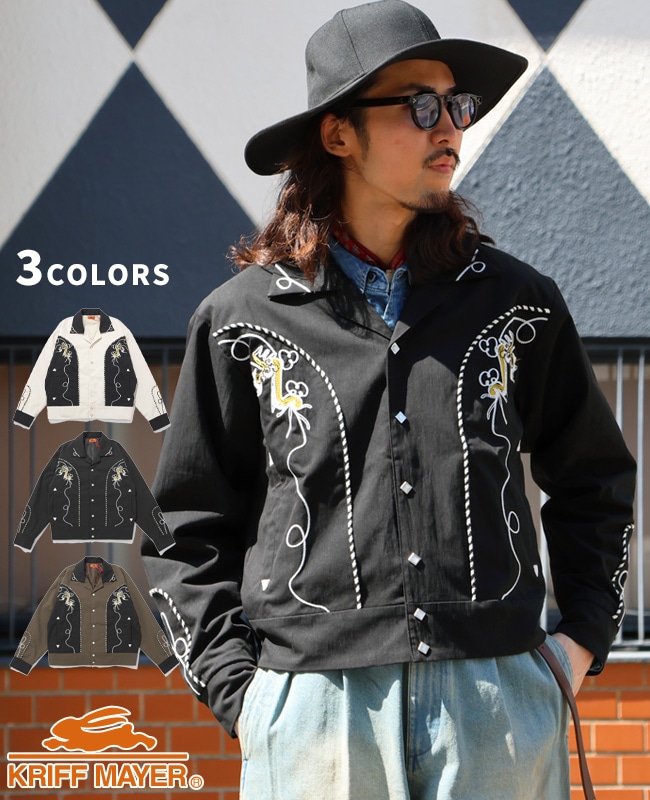 クリフメイヤー[公式] スーベニア刺繍ウエスタンジャケット MENS