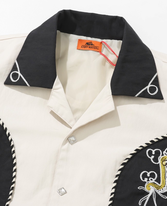 クリフメイヤー[公式] スーベニア刺繍ウエスタンジャケット MENS 2535102