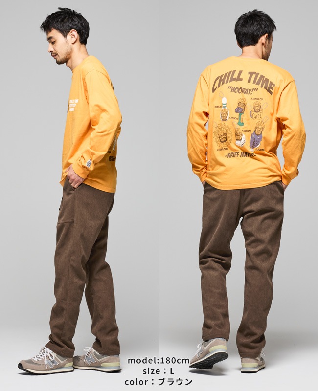 クリフメイヤー[公式] 裏フリースコーデュロイクライミングパンツ MENS 2515115