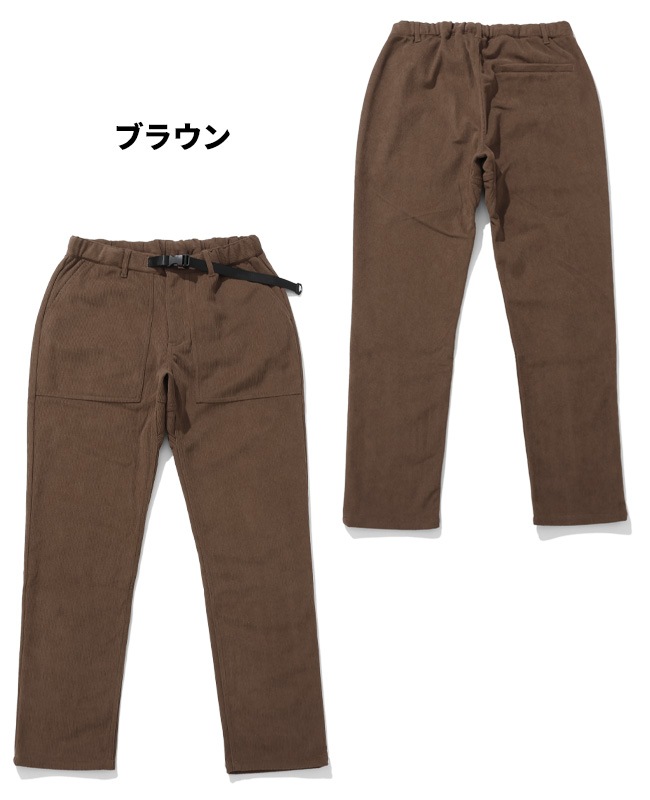 クリフメイヤー[公式] 裏フリースコーデュロイクライミングパンツ MENS 2515115
