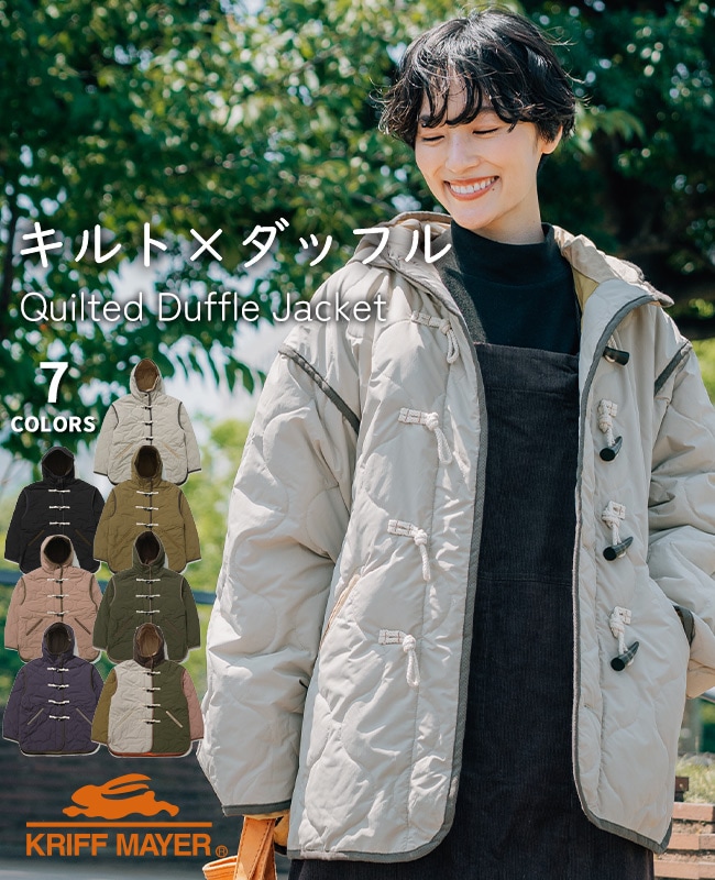 クリフメイヤー[公式] キルティングダッフルジャケット LADYS W2515123