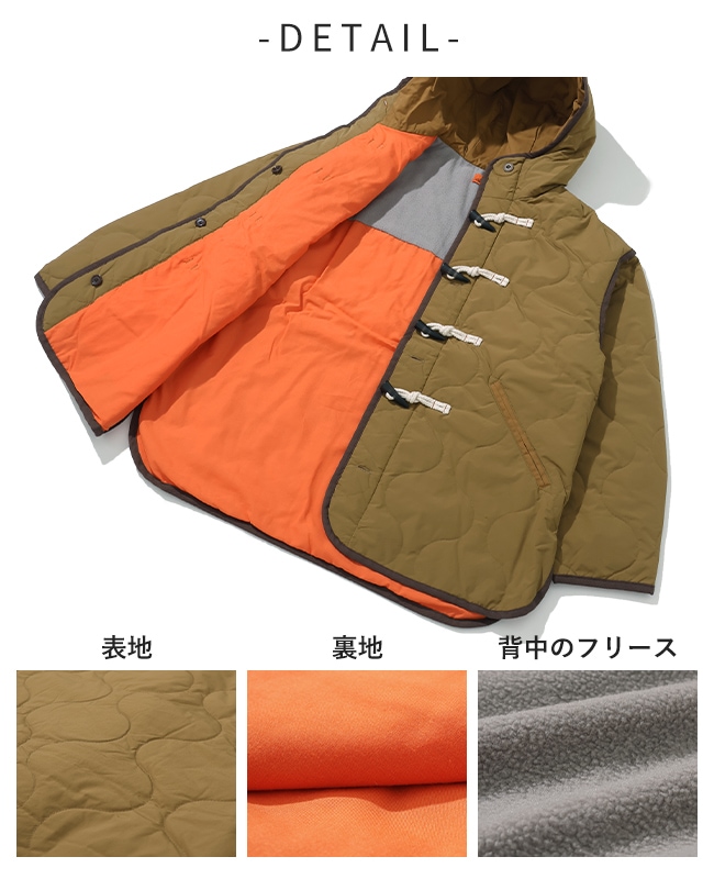 クリフメイヤー[公式] キルティングダッフルジャケット LADYS W2515123