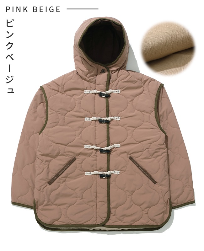 クリフメイヤー[公式] キルティングダッフルジャケット LADYS W2515123