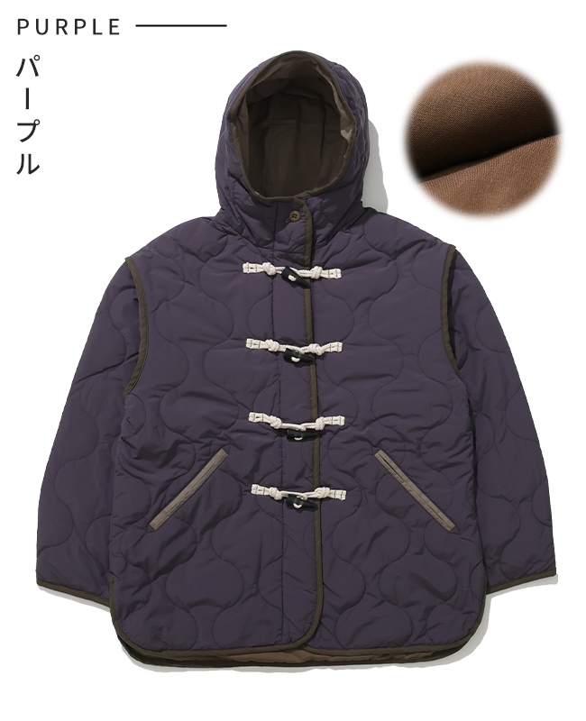 クリフメイヤー[公式] キルティングダッフルジャケット LADYS W2515123