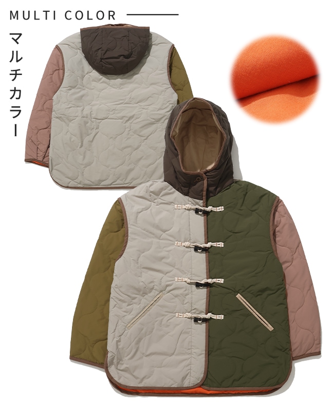 クリフメイヤー[公式] キルティングダッフルジャケット LADYS W2515123