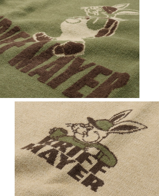 クリフメイヤー[公式] もちのびニット(ラビット) MENS LADYS 2523101