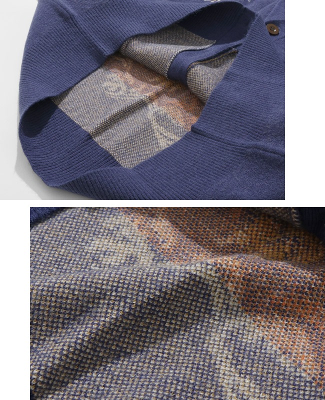 クリフメイヤー[公式] もちのびニットカーデ(虎) MENS LADYS 2523100