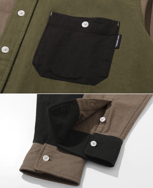 クリフメイヤー[公式] 無地ビエラシャツ MENS 2616301
