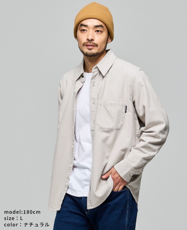 クリフメイヤー[公式] 無地ビエラシャツ MENS 2616301