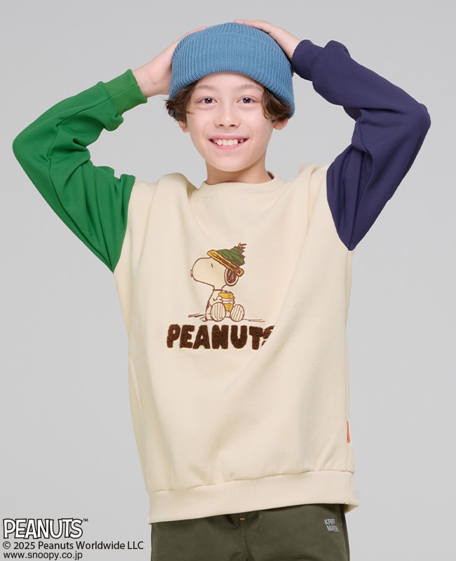 クリフメイヤー[公式] スヌーピー裏起毛スウェット KIDS J2527832
