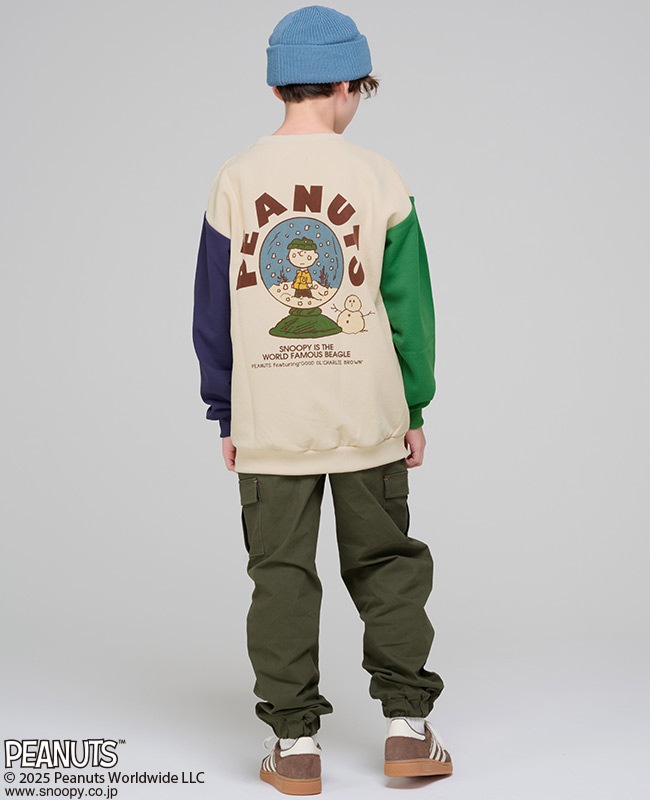 クリフメイヤー[公式] スヌーピー裏起毛スウェット KIDS J2527832