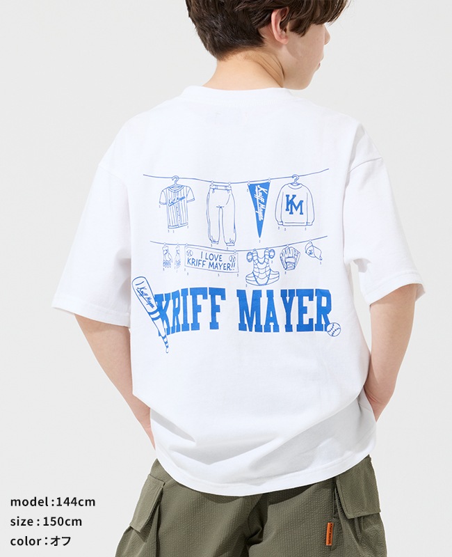 クリフメイヤー[公式] 冷感ベースボールT（Laundry） KIDS J2557829