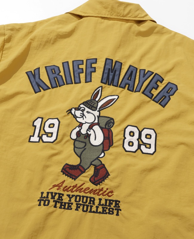 クリフメイヤー[公式] クリフラビット刺繍コーチジャケット MENS 2517805