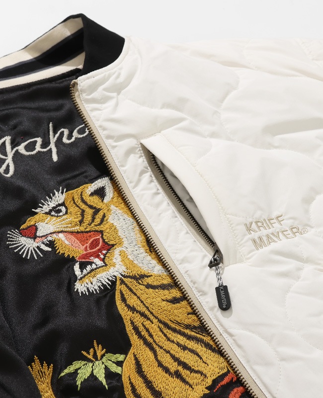 クリフメイヤー[公式] スーベニア刺繍ひっくりスカジャン MENS 2515102