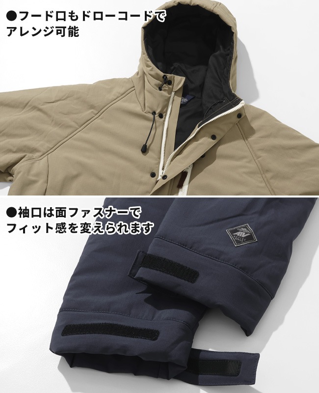 クリフメイヤー[公式] 中綿アクティブフードジャケット MENS 2617801
