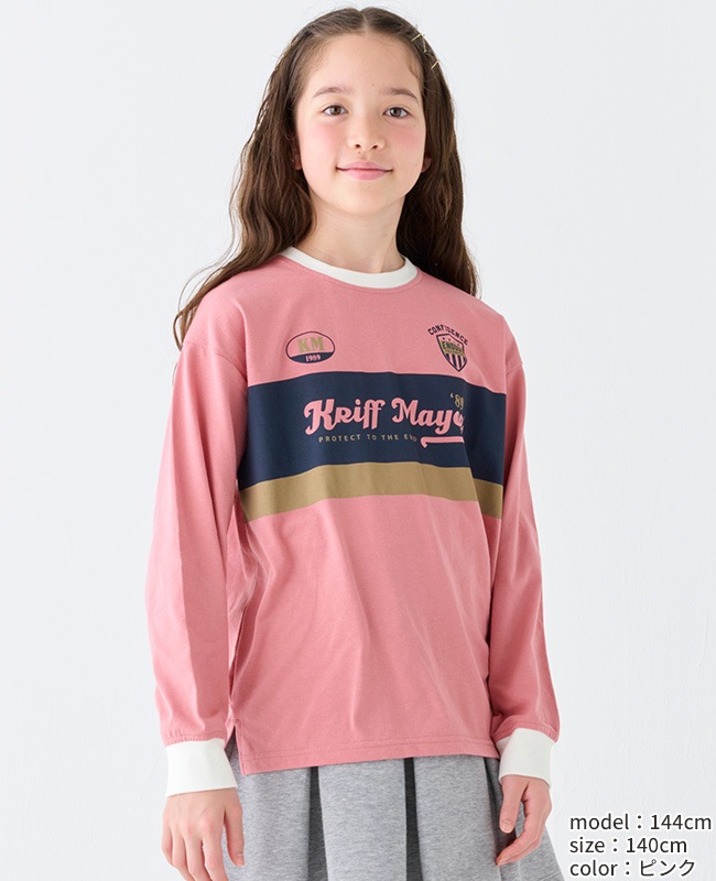 クリフメイヤー[公式] ゲームシャツ風ロンT KIDS J2437842 | KIDS