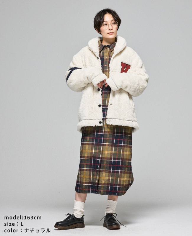 クリフメイヤー[公式] シャギーボアレタードジャケット MENS 2514401