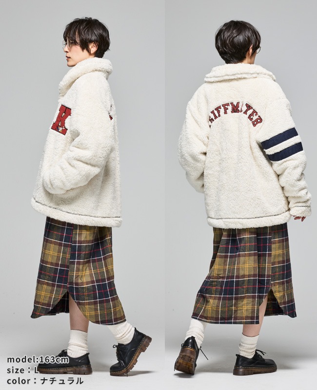 クリフメイヤー[公式] シャギーボアレタードジャケット MENS 2514401