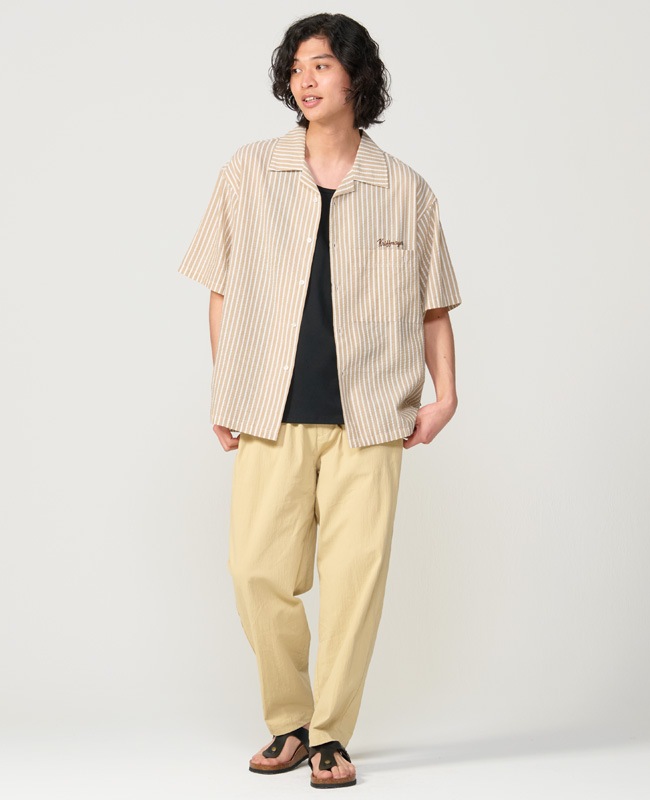 クリフメイヤー[公式] シアサッカー半袖開襟シャツ MENS 2557801