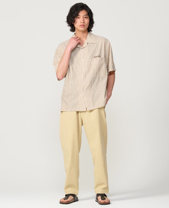 クリフメイヤー[公式] シアサッカー半袖開襟シャツ MENS 2557801