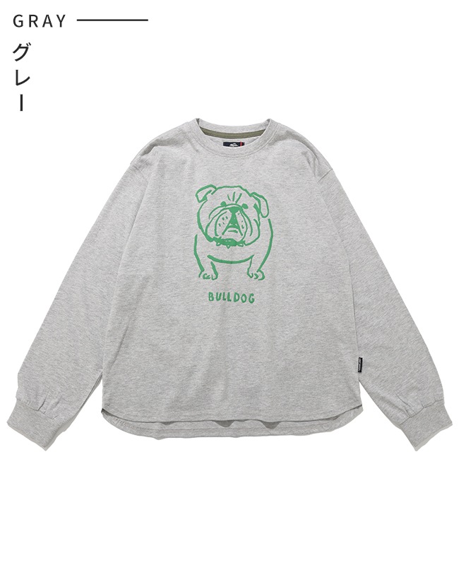 クリフメイヤー[公式] SUN＆MOONロンT(ブルドッグ) LADYS W2616313