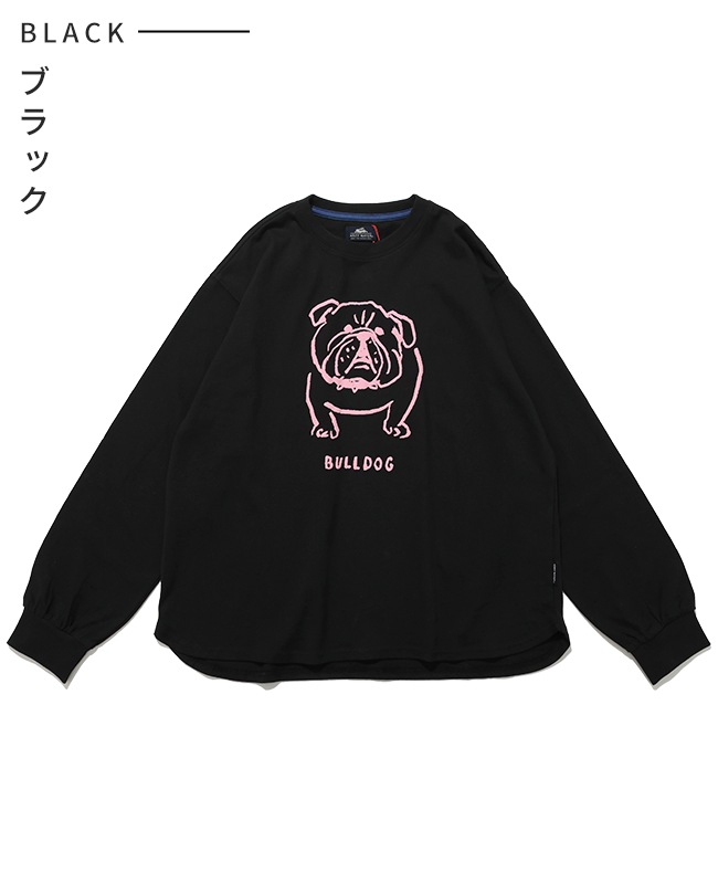 クリフメイヤー[公式] SUN＆MOONロンT(ブルドッグ) LADYS W2616313