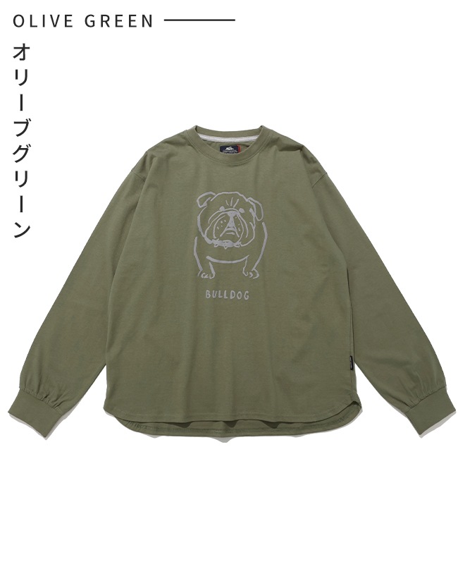 クリフメイヤー[公式] SUN＆MOONロンT(ブルドッグ) LADYS W2616313