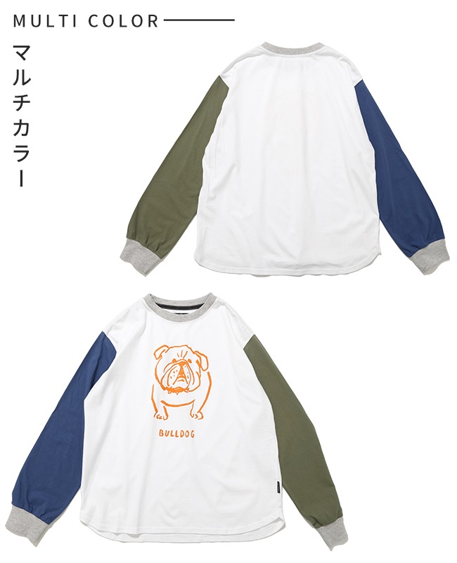 クリフメイヤー[公式] SUN＆MOONロンT(ブルドッグ) LADYS W2616313