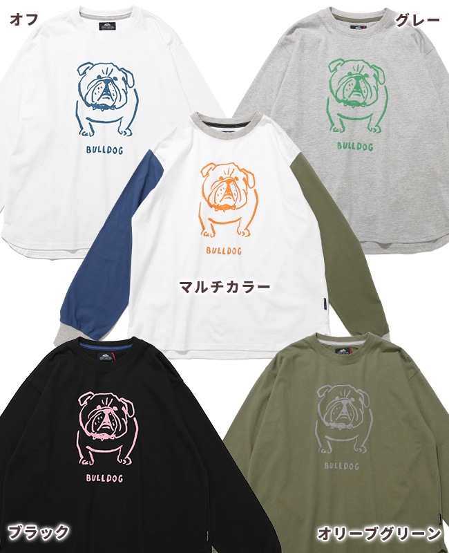 クリフメイヤー[公式] SUN＆MOONロンT(ブルドッグ) LADYS W2616313