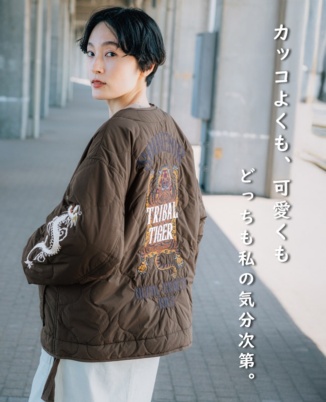 クリフメイヤー[公式] スーベニア刺繍キルトJK MENS LADYS