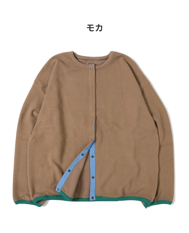 クリフメイヤー[公式] ふんわりフリースカーディガン LADYS 2427203L