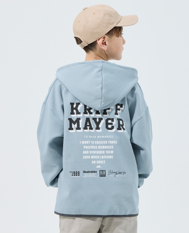 クリフメイヤー[公式] 軽テックジップパーカー KIDS J2537829 | KRIFF