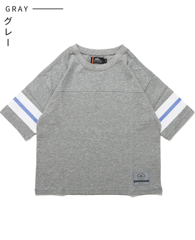 クリフメイヤー[公式] クリーネス袖ラインT KIDS J2547838