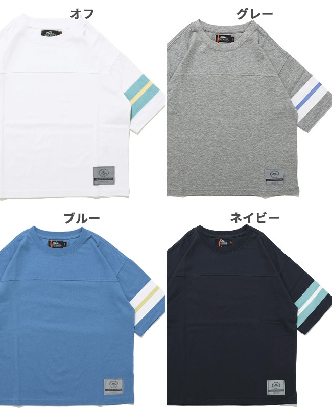クリフメイヤー[公式] クリーネス袖ラインT KIDS J2547838