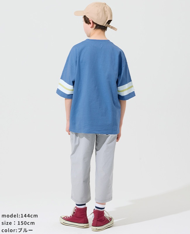 クリフメイヤー[公式] クリーネス袖ラインT KIDS J2547838