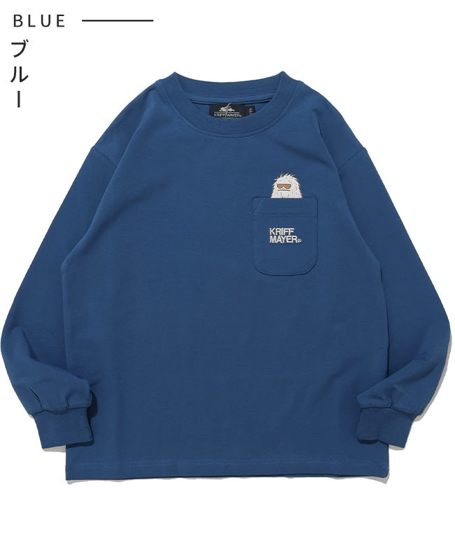 クリフメイヤー[公式] ストレッチ天竺ポケットロンT(雪雄) KIDS J2615306