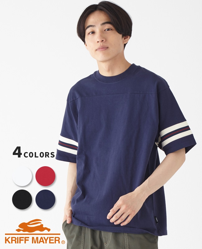 クリフメイヤー[公式] リブラインフットボール半袖T MENS 2355803