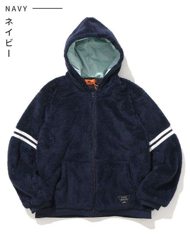 クリフメイヤー[公式] 耐風ボア袖ラインジャケット KIDS J2517862E