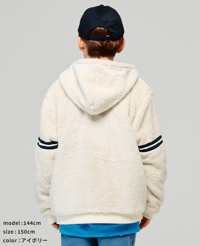 クリフメイヤー[公式] 耐風ボア袖ラインジャケット KIDS J2517862E