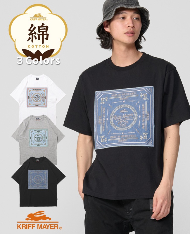 クリフメイヤー[公式] クラフト刺繍T(バンダナ) MENS 2557203