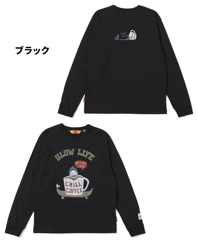 クリフメイヤー[公式] チルタイムロンT(コーヒー) MENS 2417809