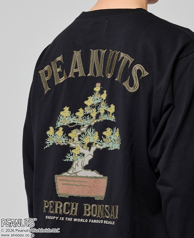 クリフメイヤー[公式] スヌーピー刺繍ロンT(盆栽) MENS 2537808