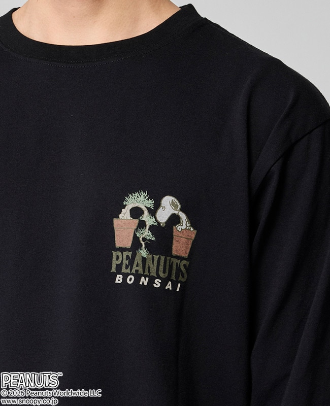 クリフメイヤー[公式] スヌーピー刺繍ロンT(盆栽) MENS 2537808